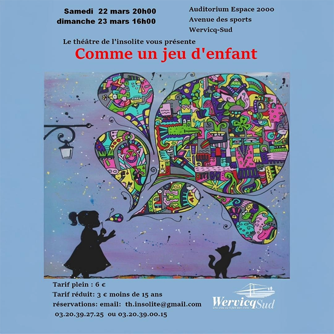 Théâtre – Comme un jeu d’enfant